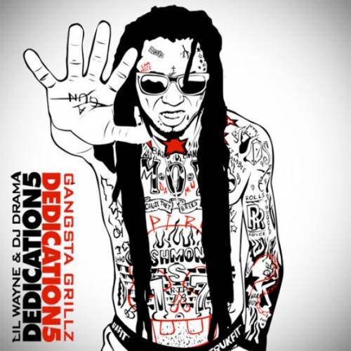 Lil Wayne и обложка для Dedication 5